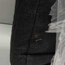 Chair Cushions for Dining Chairs Set of 6, Non Slip Kitchen Chair Pads, 17" x 16" x 2", Indoor Dining Chair Cushions with Ties, D-Shaped Seat Cushions for Kitchen Chairs, Black