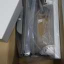 Klutchtech Hideable Under Screen Storage Organizer Compatible with Tesla Model Y 2024-2020(Not Juniper)/Model 3 2023-2017 Accessories Black (Not Model Y Juniper 2025-2026/Model 3 Highland 2024-2025)