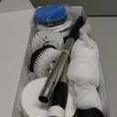 Electric Spin Scrubber,Cordless Cleaning Brush, 3-Speed,7 Replaceable Brush Heads & Long Detachable Handle, LCD Display Shows RPM/Torque/Battery, for Bathroom, Kitchen, Tile