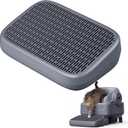 Oneisall Cat Stairs and Steps for Ease S1 Automatic Litter Box, Litter Box Ramp for Small and Elderly Cats, Anti-Tracking, Easy to Clean