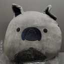 Squishmallows Original 24in Regz The Grey French Bulldog  Official Jazwares Plush (Jumbo)