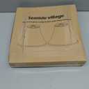 Lamp Shades Set of 2, Champagne Beige Bell Lamp Shades 6" x 13" x 10"High, Medium Shade Replacement Fabric Natural Linen Hand Crafted(Spider Fitter), Harp Holders Included, Easy Assembly Required