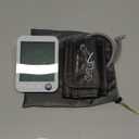 Blood Pressure Monitor Upper Arm Large LED Backlit Screen 1000 Sets Memory Automatic Digital BP Machine Adjustable BP Cuff 4 Batteries