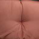 Kigley 2 Pcs Outdoor Chaise Lounge Cushion Pocket, Orange, Solid Color