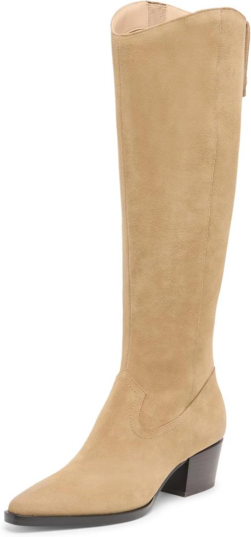 Dolce Vita Women's Virona H2O Knee High Boot, DK Taupe, 6.5