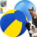 Happypaw 3.0 Upgrade 25'' Herding Ball for Dogs – Enhanced Chew Resistance & Heavy-Duty Material,Dog Toy Agility Equipment for Australian Shepherds,Collies,Includes 5 Repair Patches