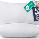 Utopia Bedding 12x20 Pillow Inserts, Set of 2, White – Indoor Decorative Throw Pillows for Bed, Sofa & Couch – Soft, Supportive & Fluffy Cushion Inserts
