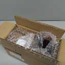 MyGift Set of 2 Natural Grain Wood Desktop Pen Holder Pencil Holder Cup, Office Dorm Home Desk Supplies Organizer