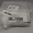 Plastic Medicine Chest: Transparent Portable Medicine Storage Container with Lid and Handle - Pill Organizer Case for Travel and Office