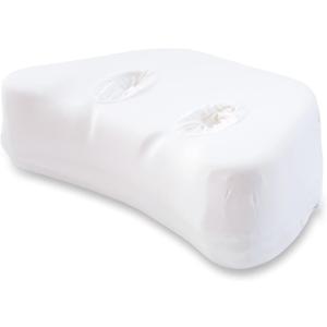 Side Sleeping Pillow | Height Adjustable | Ear Pain Relief | CPAP Pillow | Wrinkle Prevention | TMJ | Advanced Memory Foam with Soft Cover (Soft)
