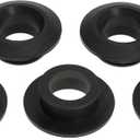 3/4 Inch Flexible Uniseal Tank Adapter Bulkhead Fittings for PVC Hard Pipe, Flexible Pipe-to-Tank Seal for Water Tanks, Rain Barrels and Hydroponics (3/4inch-5pc)