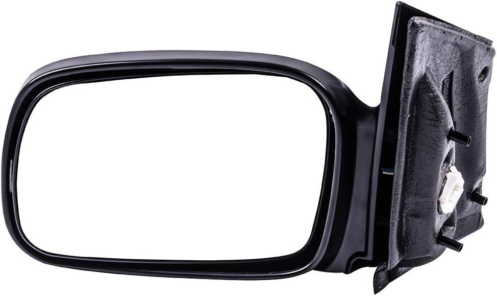 SCITOO Driver Side View Mirror Fit For 2006-2011 For Honda Civic DX EX LX Si Coupe 2-Door 2008-2011 DX-G Coupe 2-Door 1.8L Non-Folding Non-heated Power adjustment Left Exterior Mirror HO1320213