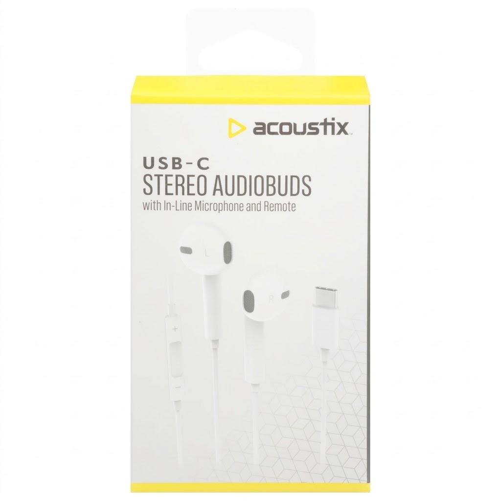 Acoustix™ USB C Stereo Earbuds