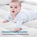 CYMULA Queen Mattress Topper for Back Pain - Extra Thick Cooling Mattress Pad Cover for Queen Size Bed - Soft Mattress Protector Pillow Top with 8-21 Inch Deep Pocket 3D Snow Down Alternative Fill