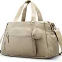VONAL Diaper Bag Tote, Large 24L Diaper Bags Waterproof Hospital Bag for Labor Delivery, Travel Diaper Tote Baby Bag (Grey)