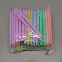 JJUNW 100 Pieces Retractable Black Gel Ink Pens, 0.5mm Fine Point Aesthetic Pens, Color Gel Pen Office Supplies for Writing Journaling Taking Notes School