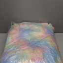 5x8 Rainbow Shaggy Unicorn Kids Rug for Girls Bedroom, Fluffy Fuzzy Soft Shag Princess Area Rugs for Living Room, Pastel Plush Washable NonSlip Carpet for Nursery, Teens Boys Dorm Toddler Room