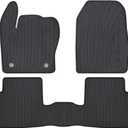 Car Floor Mats Custom Fit for Ford Escape 2013 2014 2015 2016 2017 2018 2019/2013-2019 Ford C-Max Odorless Washable Rubber Foot Carpet Heavy Duty All Weather Protection Car Floor Liner-Black