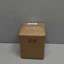 Qtip Holder,15Oz Amber Glass Apothecary Jars with Matte Black Lids for Bathroom Organization & Desk Storage,Thick Glass Apothecary Jars for Q-Tips,Cotton Rounds,Jewelry,Candy,Square