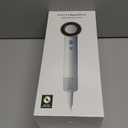 Hair Dryer, 150000 RPM High-Speed Blow Dryer with 500Million Negative Ions for Fast Drying, Lightweight & Thermo-Control, Hair Dryer with Diffuser and Nozzle, Ideal for Salon & Travel, White