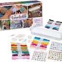 Loopdedoo Deluxe DIY Friendship Bracelet Maker Kit - Make Bracelets in Minutes for Birthdays and Friendship Gifts - Award Winning Crafts Kit for Kids Aged 8+