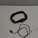 LED AirTag Dog Collar - Brightest Light Up Dog Collars - IP68 Waterproof Air Tag Dog Collar Holder - 1,600 Feet of High Visibility - Magnetic Charging - Dog Lights for Night Walking, Black M