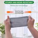 100Pcs(50 Pairs) Non-Woven Shoe Covers Disposable Non Slip for Indoors, Breathable | Durable Booties for Shoes Covers, Fits Up to Size 13 US Men (Gray)