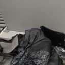 Flying Banner Carbon Fiber Leather Vehicle Seat Covers, Leopard Gray Black, Universal Fit - 8PCS (Full Set -- 8PCS)