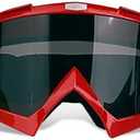 ZEMFAY Dirt Bike Goggles with UV Protection for ATV Motocross Riding Racing Off Road