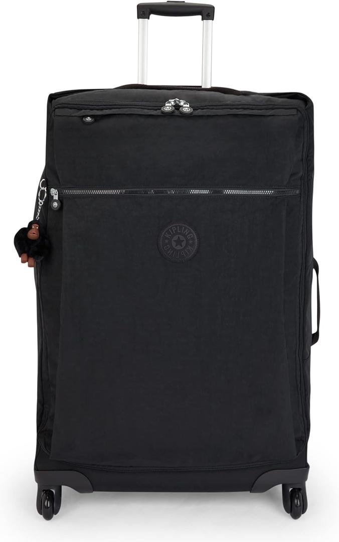 Kipling Women's Darcey Large 29-Inch Softside Checked Rolling Luggage, 360 Degree Spinning Wheels