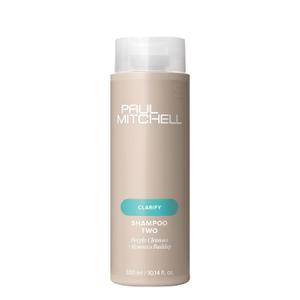 Paul Mitchell Shampoo Two, Clarifying Shampoo, Deep Cleanses + Removes Buildup, For All Hair Types, Especially Oily Hair (10.14 Fl Oz (Pack of 1))