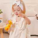 jollybows 12pcs Baby Nylon Headbands With Bow Elastic Hairband For Girls Newborn Infant Toddlers Kids Hair Accessories