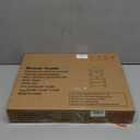 Small Round Side Table for Living Room with Storage Basket Small Space Saving End Table 3-Tier Nightstand Couch Corner Stand Bedroom, Garden and More 24in Tall Matte White (11.81" Dia)