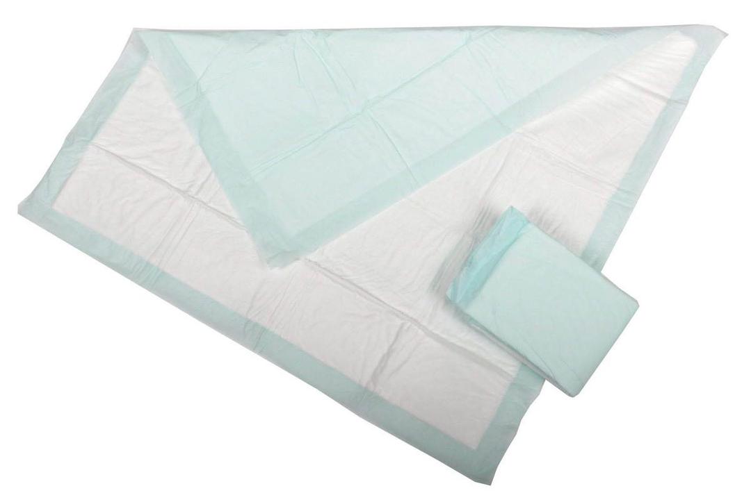 Medline Light Absorbency Underpad, 23" x 36", 50 Count, Disposable Bed, Furniture & Surface Protection, For Kids, Adults, Elderly, Puppy Pad, Changing Pad, Incontinence Pee Pad, Chucks