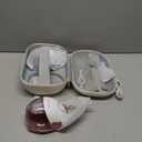 Momcozy Breast Pump Hands Free Mobile Style | M6, Wearable Breastfeeding Pump Ideal Rhythm for More Milk, DoubleFit Flange More Fit & Discreet with 3 Modes & 9 Levels, 24mm - 2 Pack Cozy Red