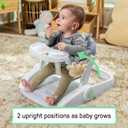 Ingenuity Prop Spot Learn-to-Sit Floor Seat for Baby, Removable Tray, 2 Linkable Toys, Tummy Time Mat, Unisex, for Ages 4-12 Months - Casi