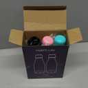 Insulated Water Bottle, 2 Pack-9oz Stainless Steel Water Bottles with straw lid, Metal Sports Water Bottles for Boys,Girls, Double Wall Vacuum BPA-Free Flask for School, Sports (Pink-Green)