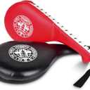 Taekwondo Kick Pads 2PK, Karate Martial Arts Training Equipment Kicking Target, Double Strike Boxing Pads for Kids Youth Adult