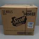 Scott 1000 Trusted Clean Toilet Paper, 32 Rolls, Septic-Safe, 1-Ply Toilet Tissue
