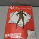 Morph Pilot Costume Women, Flight Suit Women, Military Costume Womens, Womens Army Halloween Costumes (Small)