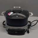 Ninja MC1101 Foodi Everyday Possible Cooker Pro, 8-in-1 Versatility, One-Pot Faster Cooking Replaces 10 Tools, Family-Sized Capacity with Adjustable Temp Control, 6.5 quarts, Midnight Blue