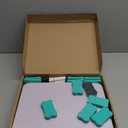 12 Pack Small White Board Dry Erase Boards Classroom Teachers Pack Mini White Boards 9" x12 Personal Whiteboards for School Students Supplies Lapboards l 12 Mini Erasers 12 Makers Included (12)