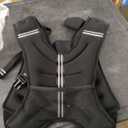 ZELUS Weighted Vest, 6lb/ 8lb/12lb/16lb/20lb/25lb/30lb Weight Vest with Reflective Stripe for Workout, Strength Training, Running, Fitness, Muscle Building, Weight Loss, Weightlifting