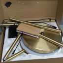 JOOFO LED Floor Lamp  Super Bright Torchiere with Remote & Foot Switch, Stepless Dimmable Tall Standing Lamp, 69" Modern Pole Light for Corner, Living Room, Bedroom, Reading, Office (Black SE)