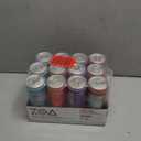 ZOA Zero Sugar Energy Drinks with Electrolytes, Vitamin C, Amino Acids, B-Vitamins, Made with Green Tea Caffeine, Sugar-Free Variety Pack- Four Flavors, 12 Fl Oz Cans (12-Pack) (EXP 09/08/26)