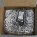 KNONEW 197FT 500 LED Christmas String Lights Outdoor Color Changing 11 Modes Timer Fairy Light Plug in Waterproof Lights for Xmas Tree Yard Wedding Decorations (Cool White to Multicolor)