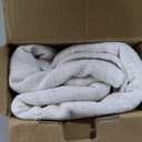 MIULEE Pack of 2 Thick Textured Couch Throw Pillow Covers, Natural Beige Decorative Pillow Covers 20x20, Neutral Linen Cushion Cases for Sofa Bed Living Room Modern Farmhouse Home Decor, No Filling