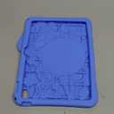 Boaretiu for iPad A16 Case/10th Generation Case - Blue Dinosaur Cool for Boys Girls Teens Soft Silicone Cute with Shoulder Strap & Rotating Stand Case for iPad A16 11th Generation 11 Inch 2025