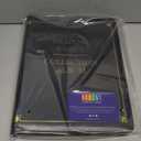 9 Pocket 3 Ring Leather TCG Binder for Baseball, Trading Game, and Sports Card, 30 Pages, Holds 540 Cards (10.8 x 1.8 x 13.5 In)