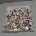 Coffee Landscape Puzzles for Adults 1000 Pieces, Fantasy Nature Scenery Puzzles Unique Art, Coffee at Sunset Scenic Jigsaw Puzzles for Adults Challenge